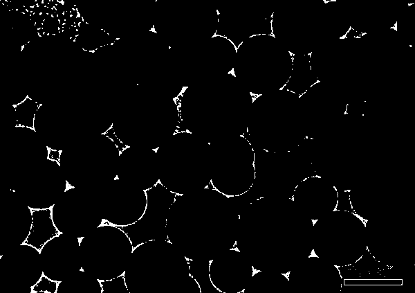 Preparation method of mesoporous titanium dioxide ball supported Mn-Ce-W compound oxide denitration catalyst