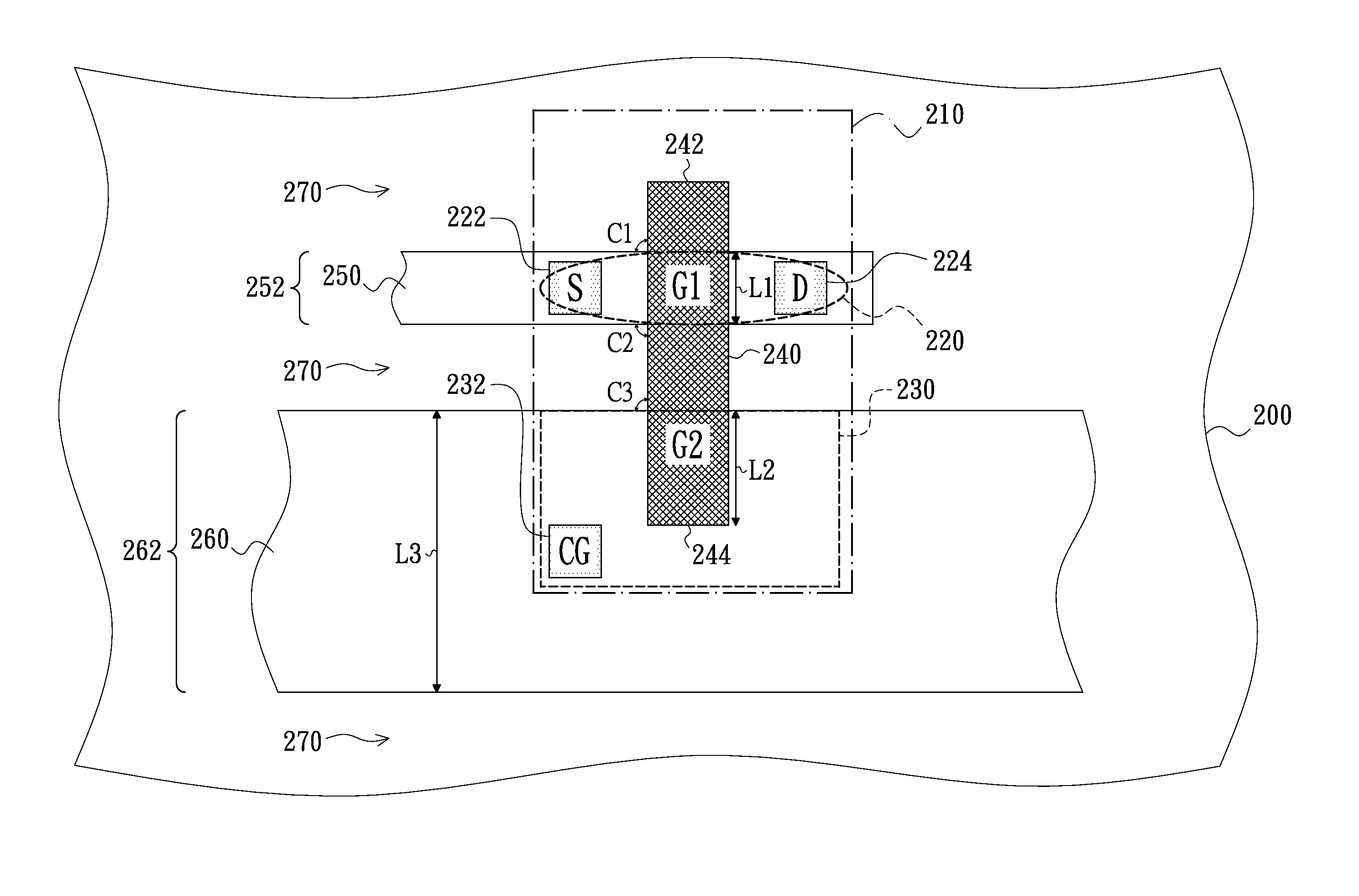 Non-Volatile Memory Cell and Layout Structure of Non-Volatile Memory Device