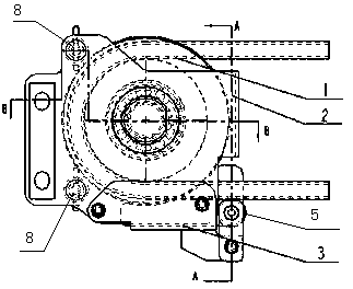 Protection device for preventing circuit from being disconnected