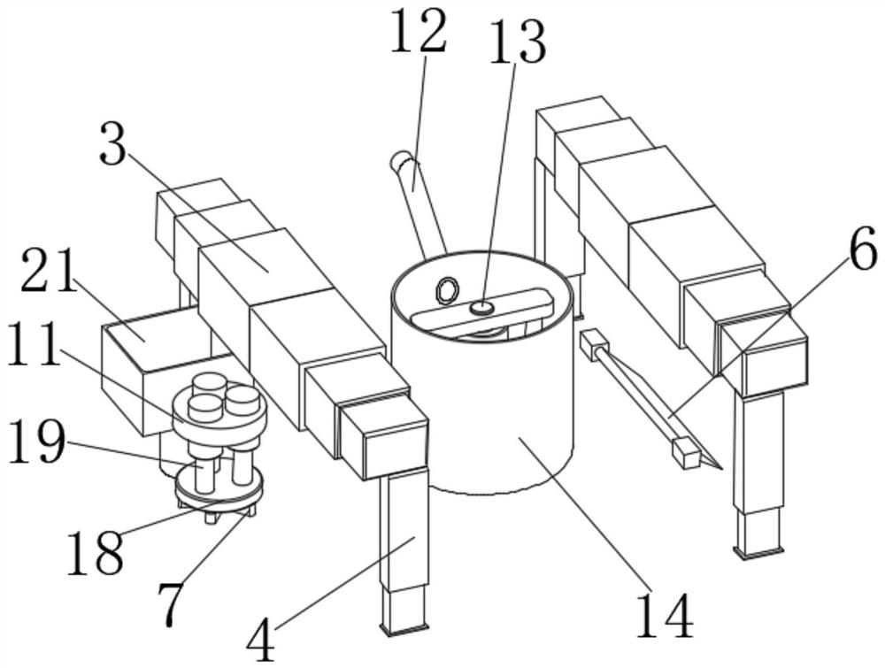 A rapid repair device for road depressions