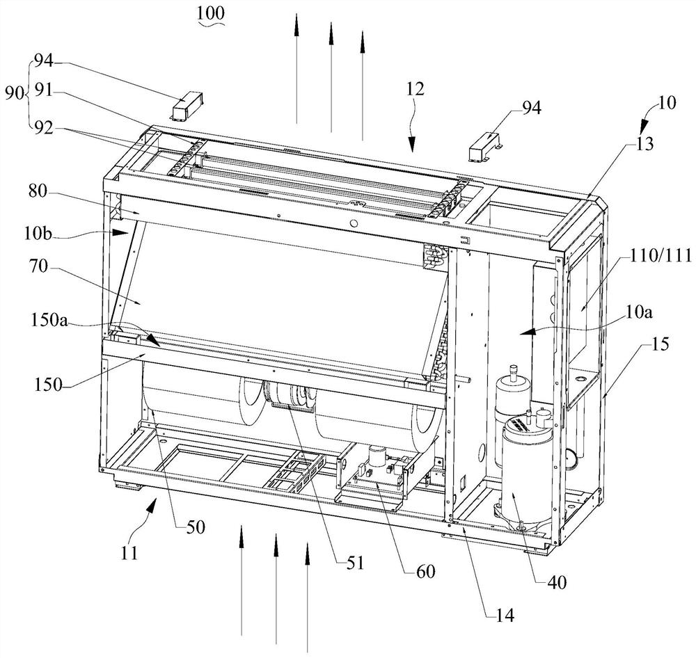 Frequency conversion swimming pool dehumidifier