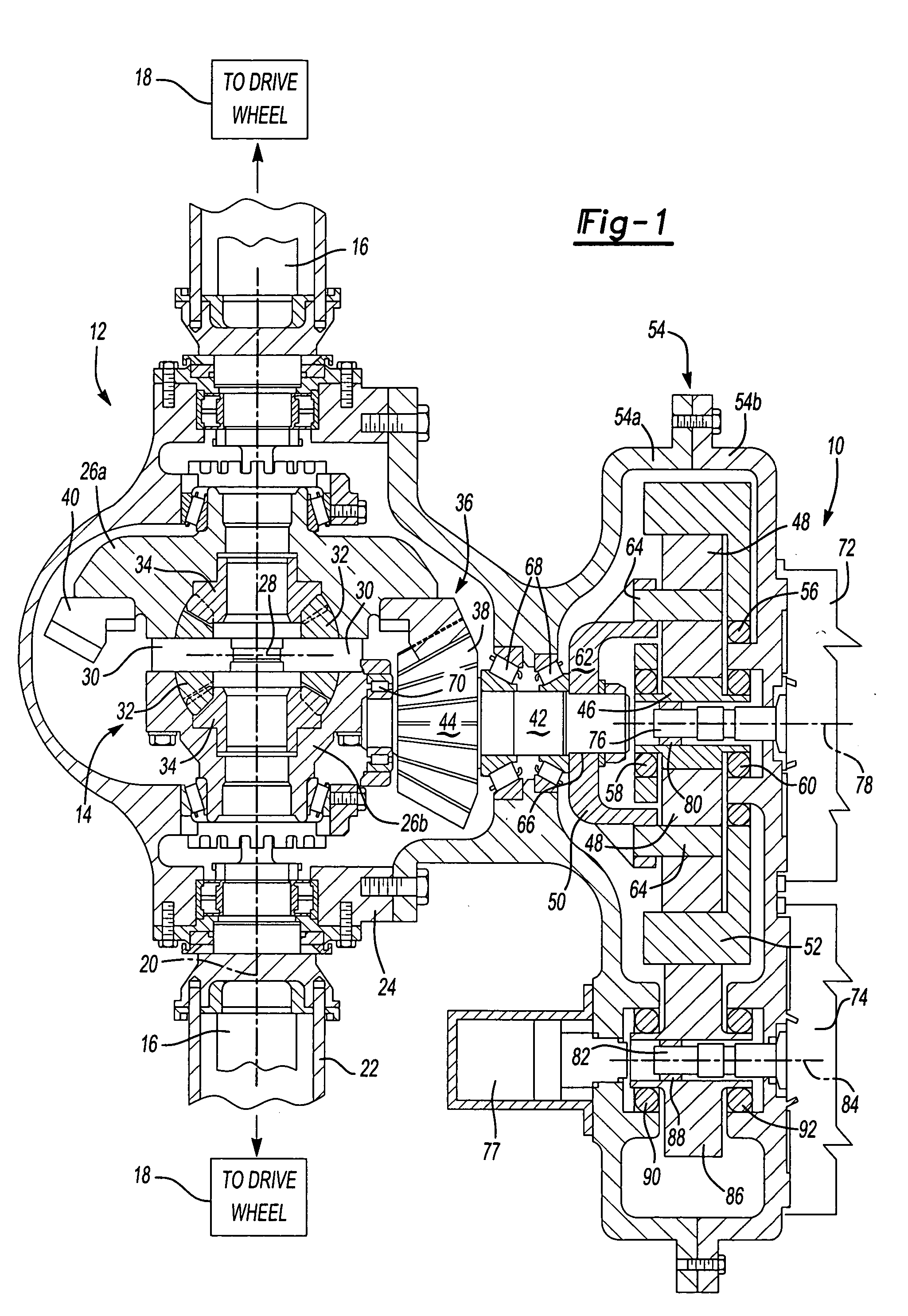 Variable ratio drive system