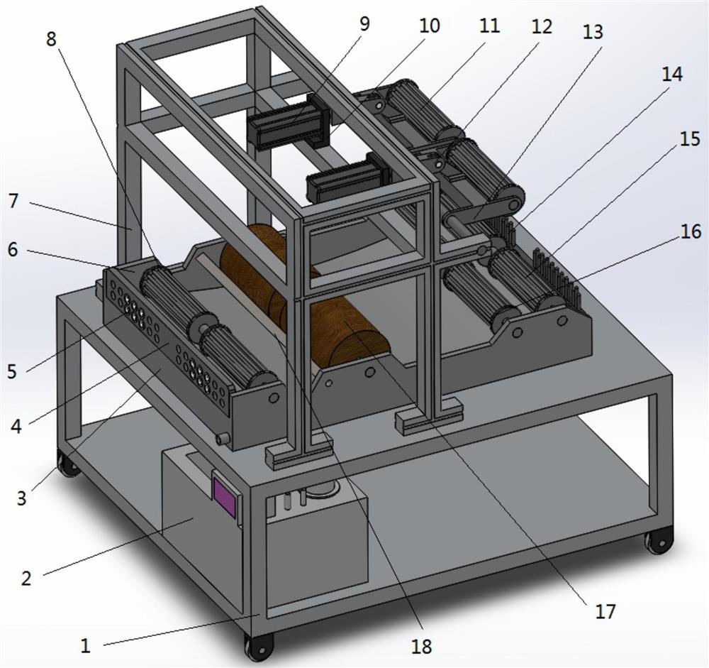 Constant-temperature impregnation device for composite fiber winding