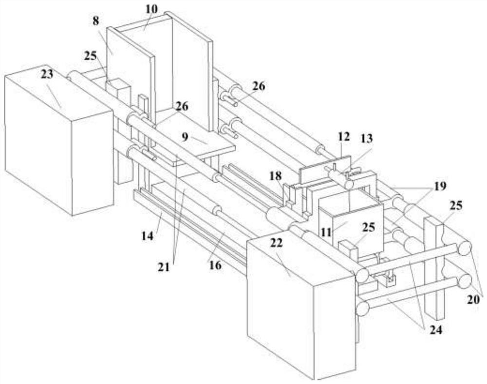 Testing device for ultrahigh-speed debris flow impact simulation under weak Coriolis effect