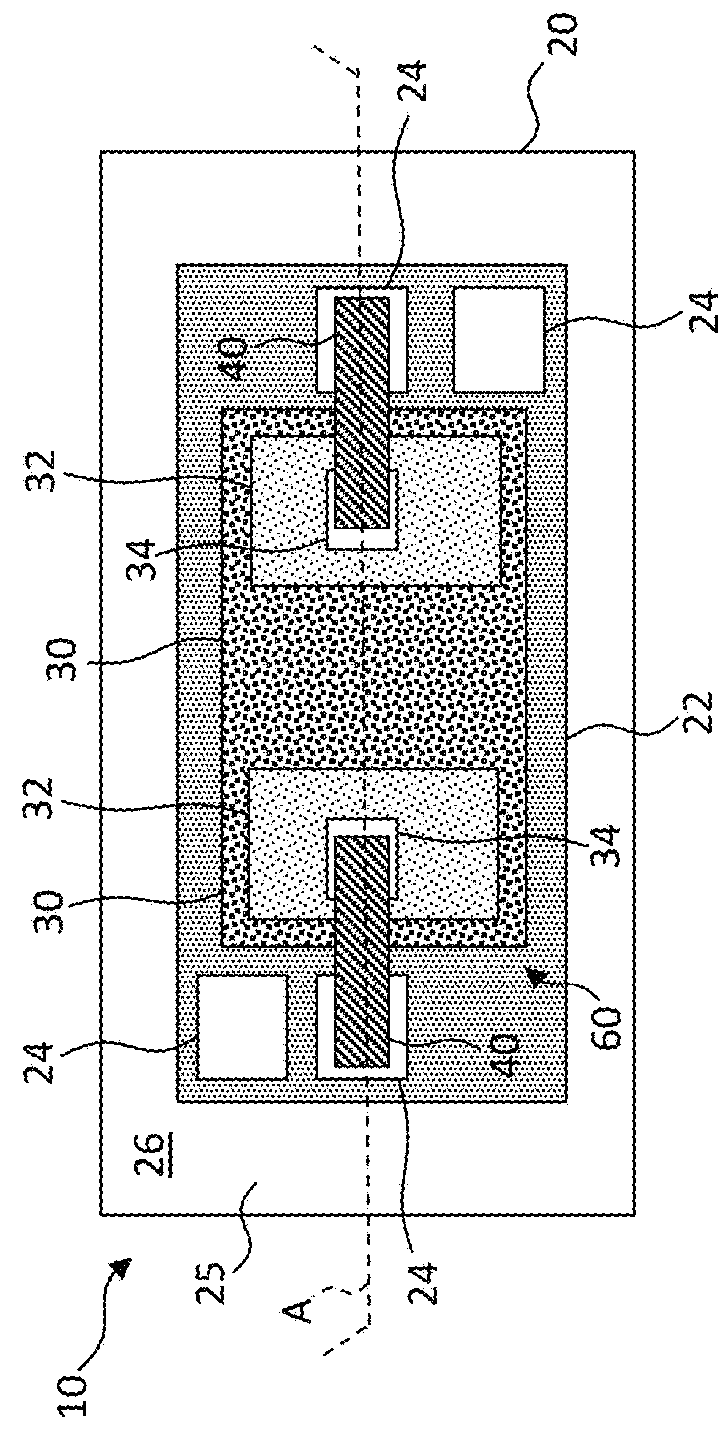 Micro-transfer-printed light-emitting diode device