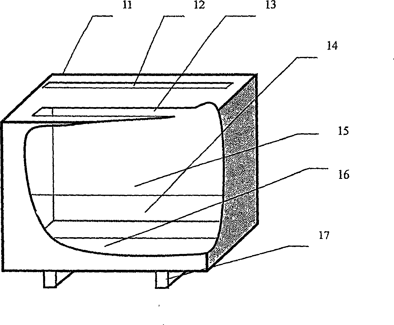 Environmental protection type automatic washing apparatus