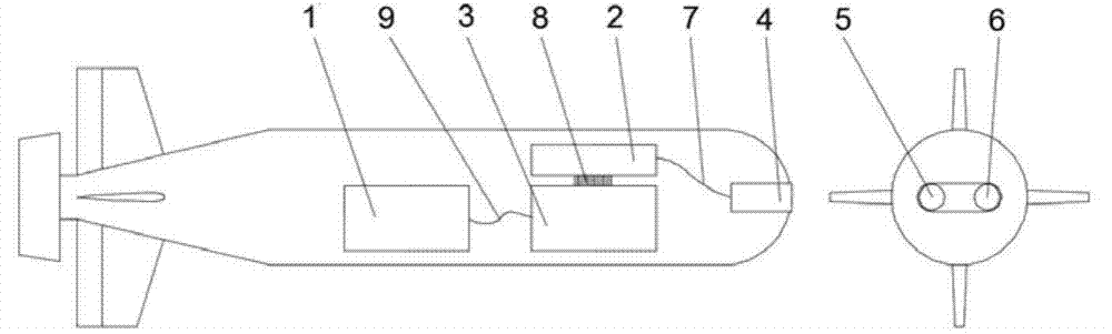 Intelligent underwater robot autonomous butting method based on bi-sight-vision guiding