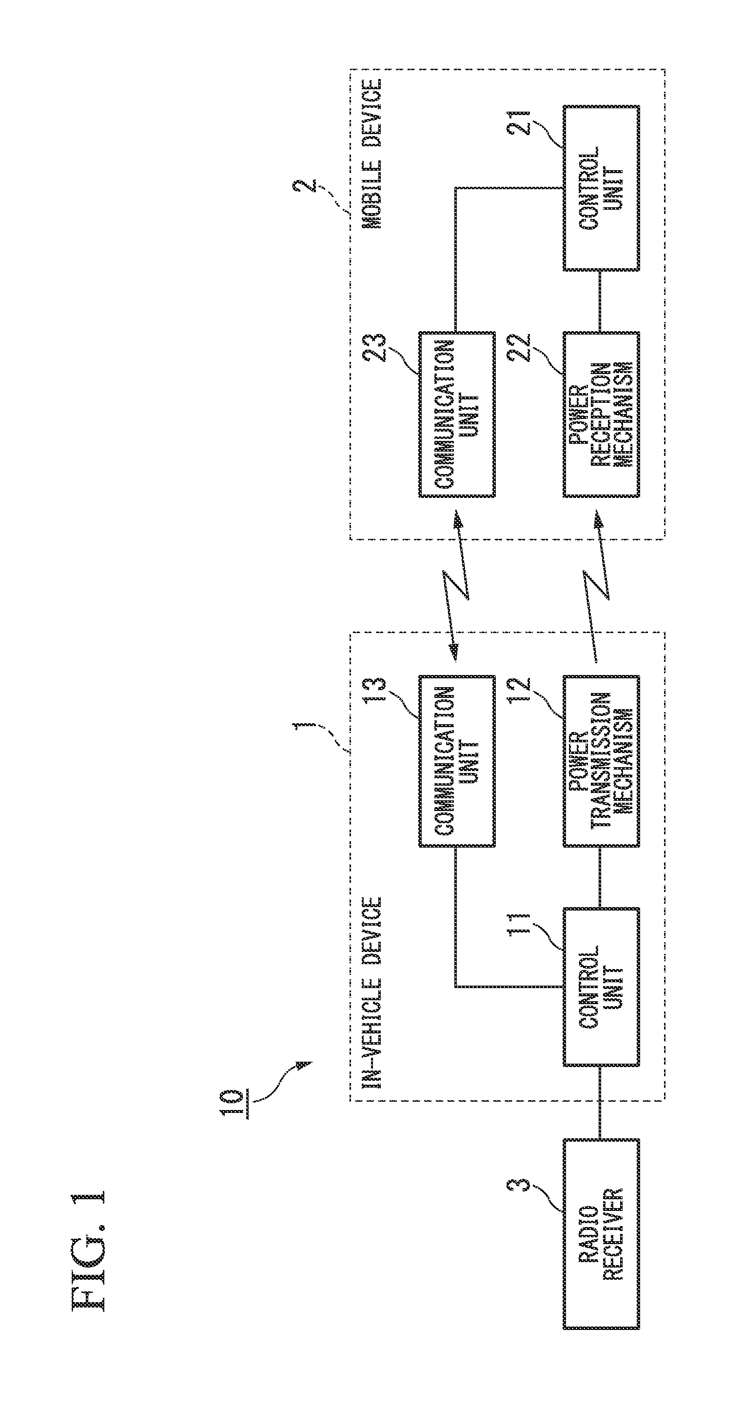 Vehicular power transmission device