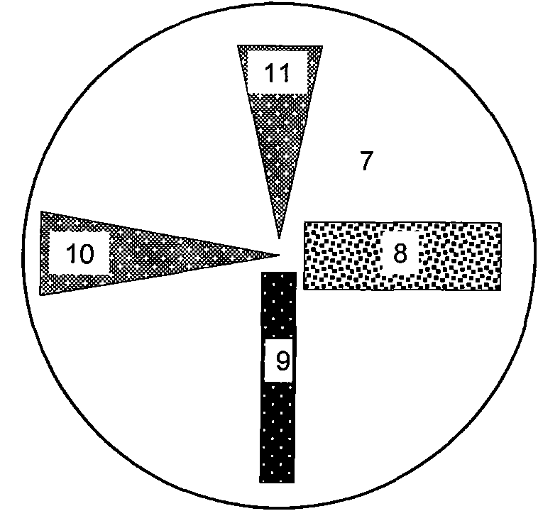 Assembling target material for preparing composite material, manufacturing method thereof, repair method thereof and modification method thereof