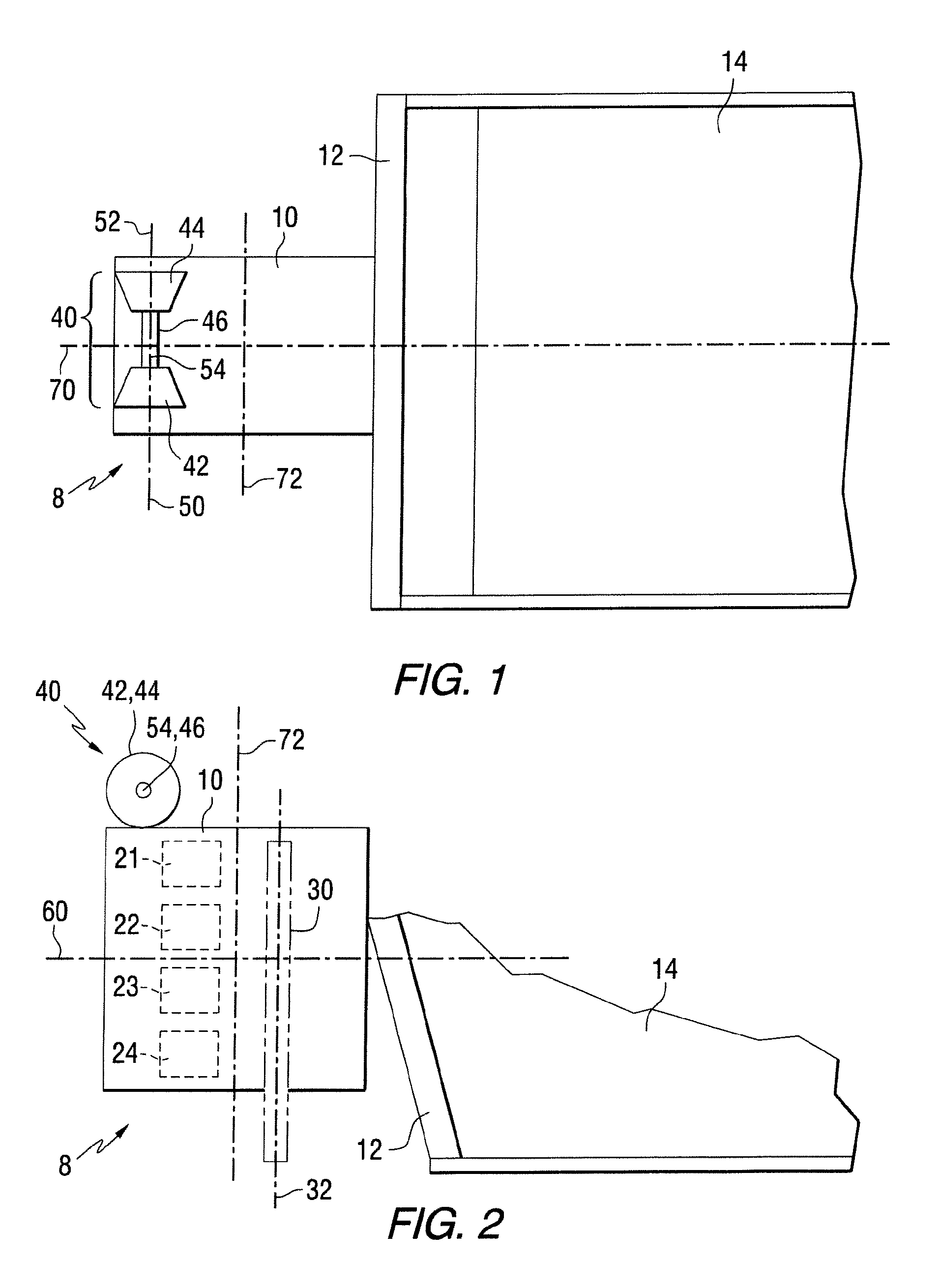 Turbocharger configuration for an outboard motor