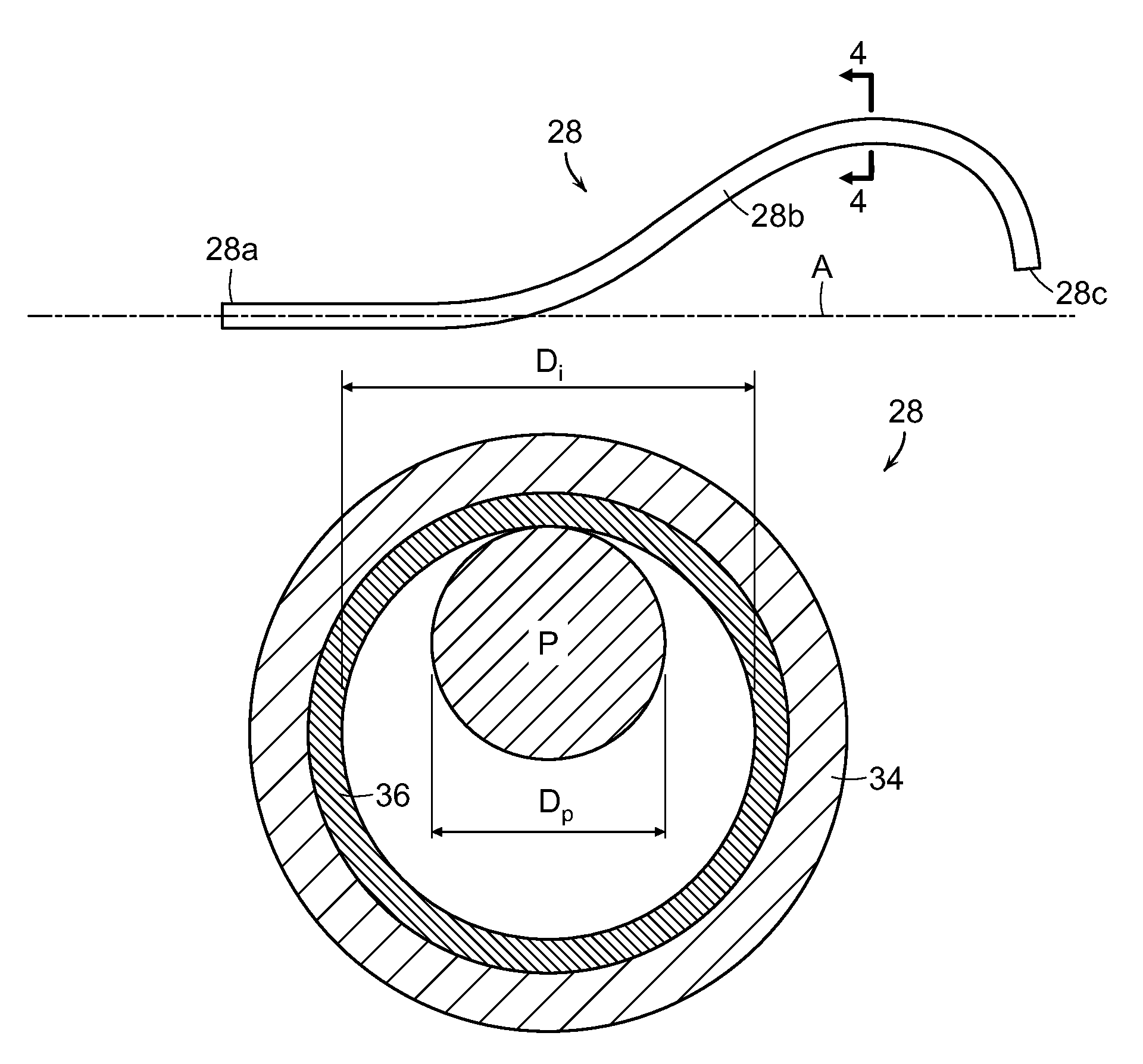 Boronized laying pipe