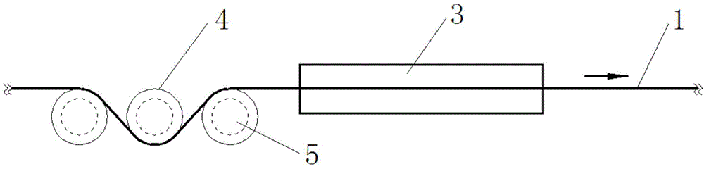 Continuous steel-strip degreasing method