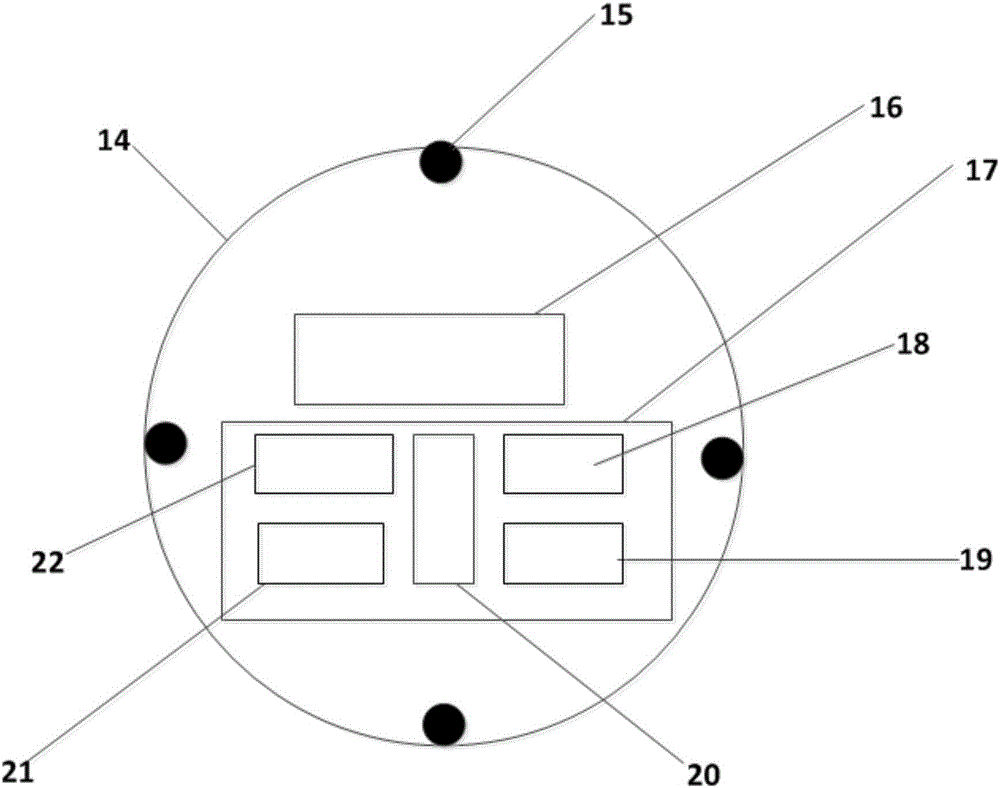 Control method of movement of spherical detector in pressure pipe