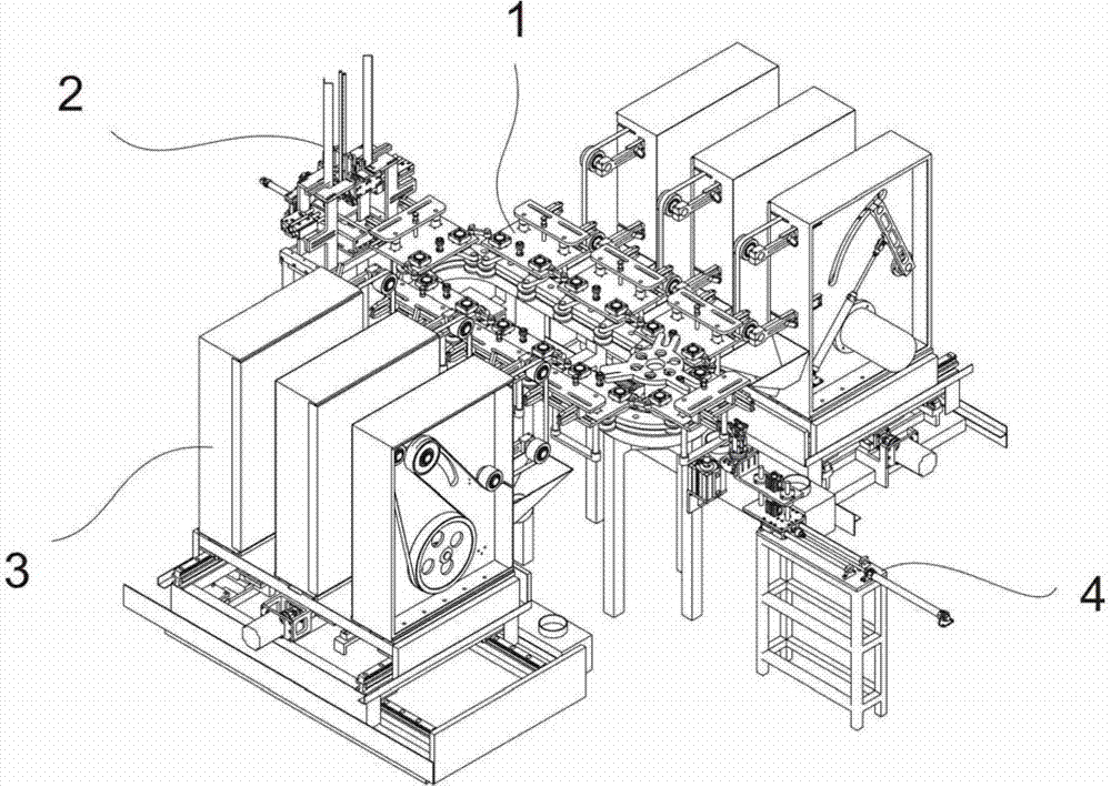 Vertical-surface grinding system for tableware machining