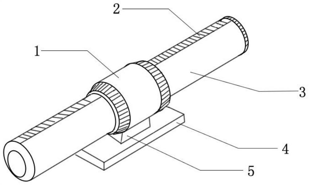 Jet flow device for simulating field water flow field characteristics