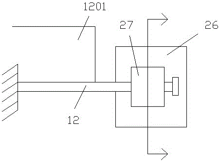 Noise-reduction type mounting assembly for LED display device