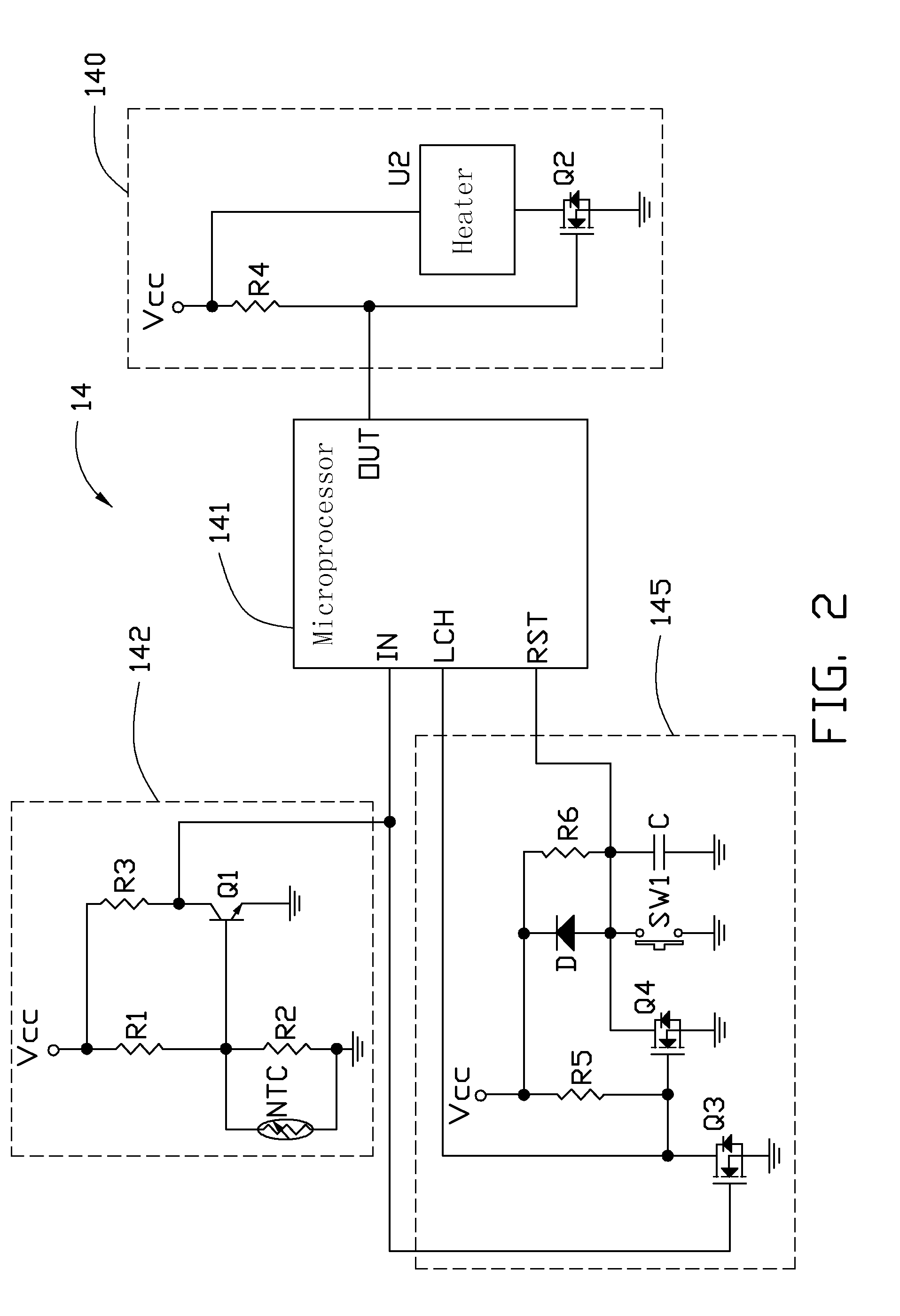 Temperature control circuit