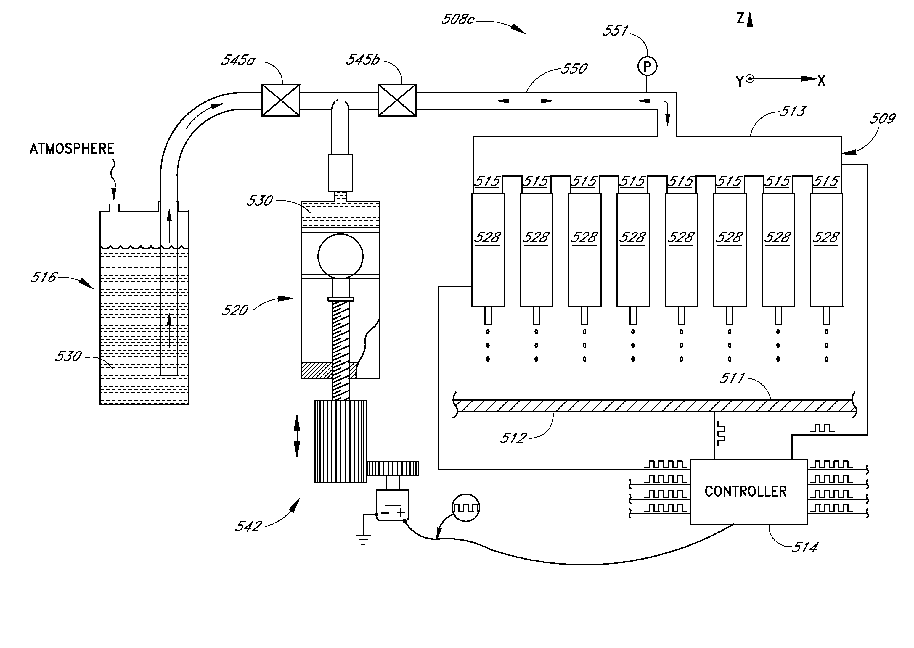 Systems and methods for high speed array printing and hybridization