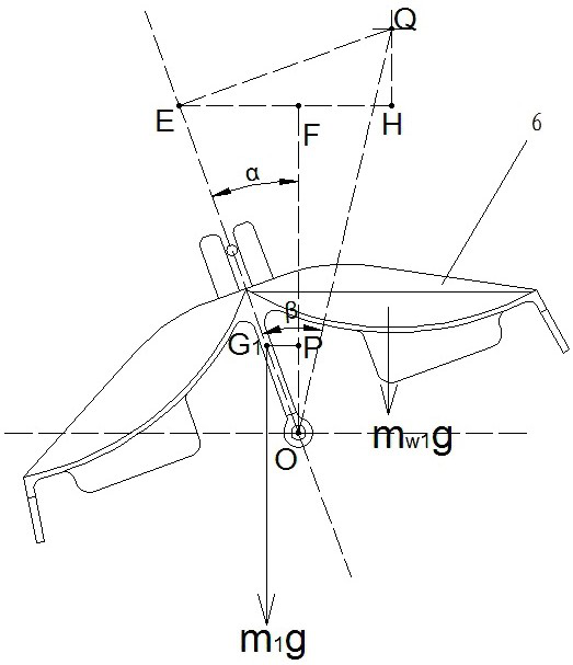 A method of changing the water volume by adjusting the position of the center of gravity of the tipping bucket