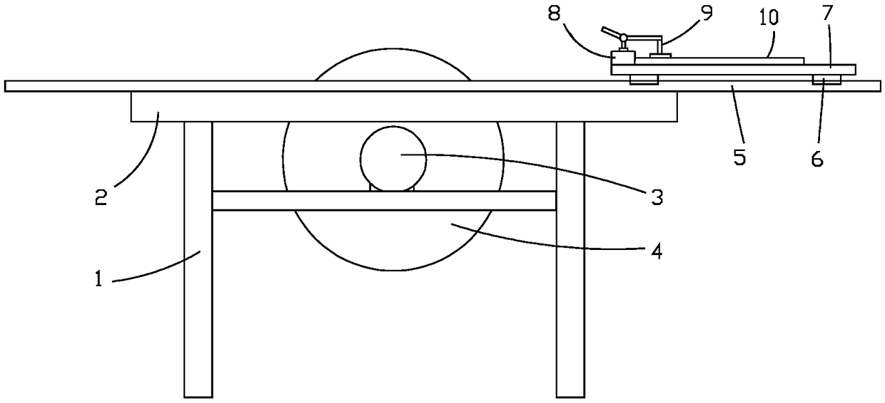 Wood board cutting device