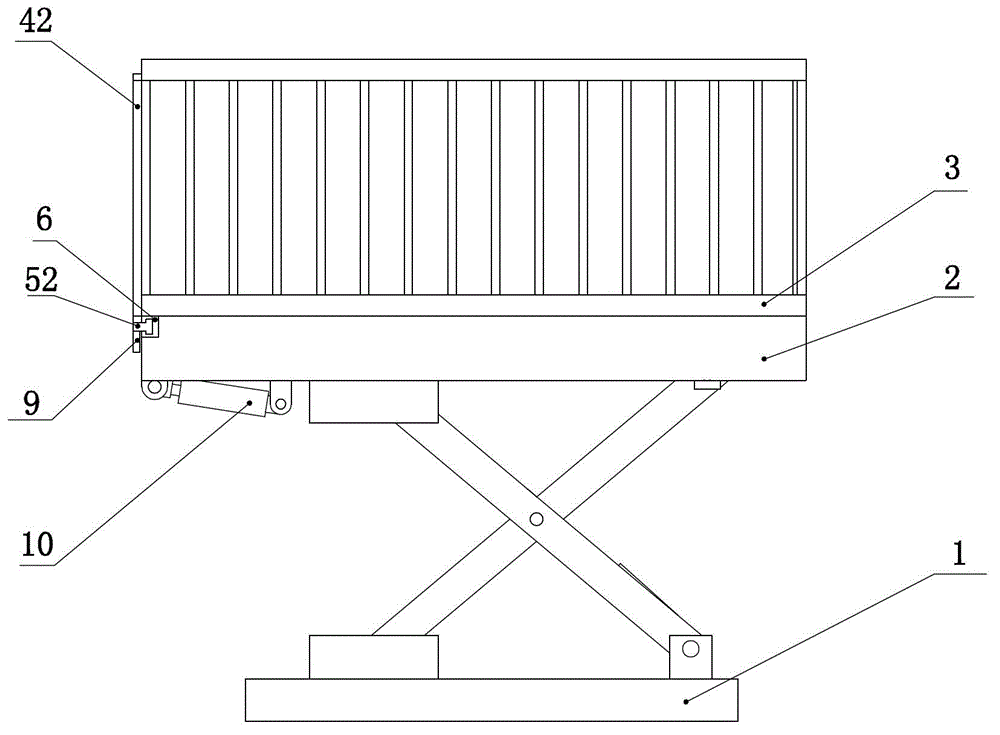 Butt strap telescopic lifting platform