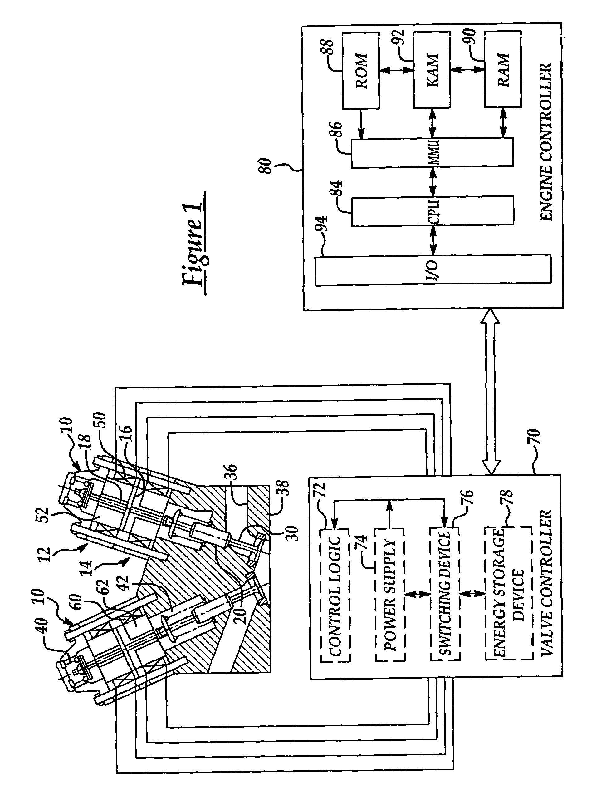 Electromagnetic valve actuation