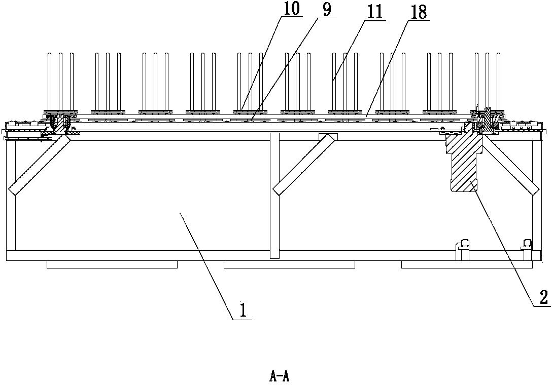 Disk feeder device of numerical control machine tool automation line