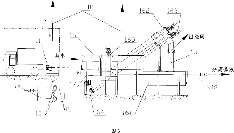 Dejecta treatment method and system