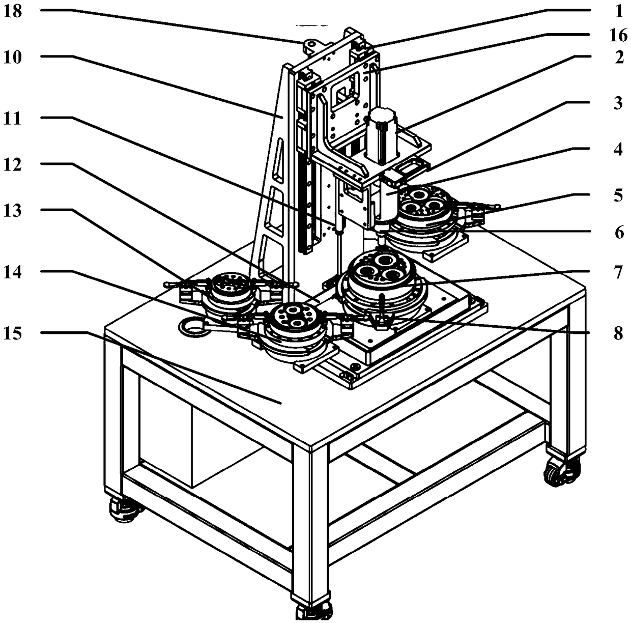 RV reducer torque and noise precision measuring device and method