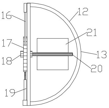 Drilling device for psychology teaching