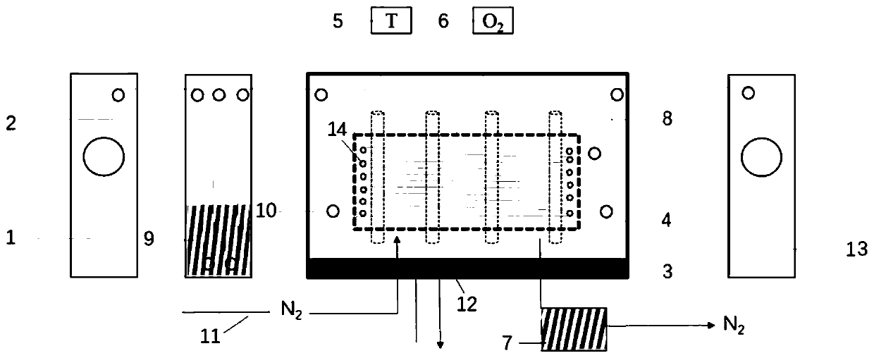 Ultra-high molecular weight polyethylene fiber surface continuous ultraviolet grafting treatment system