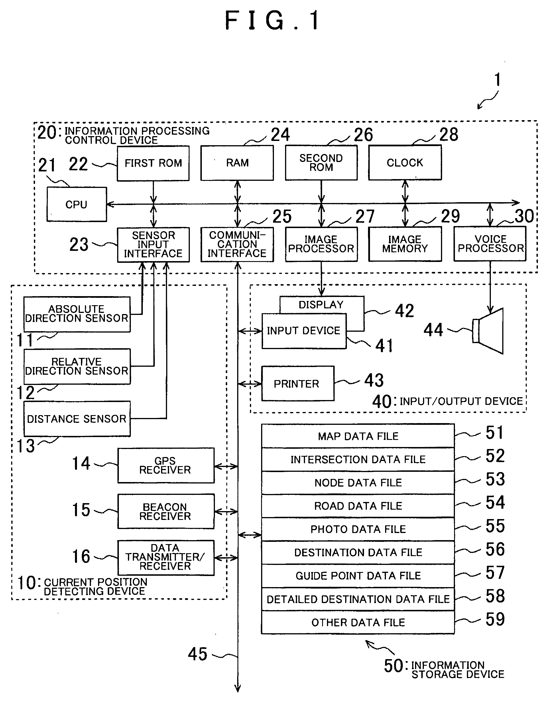 Navigation apparatus and navigation program