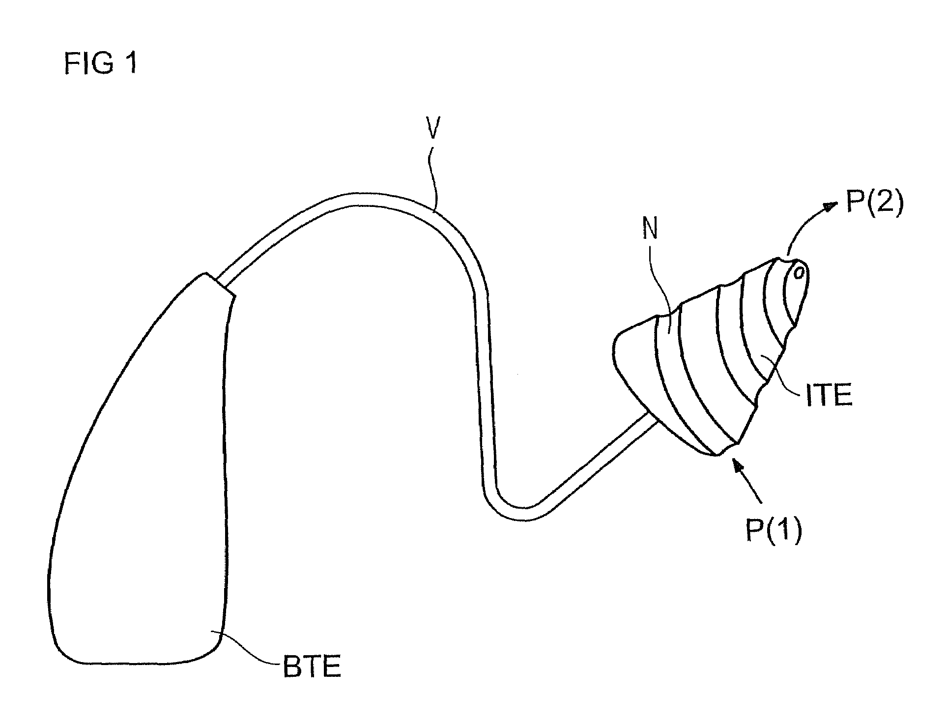 Hearing device and corresponding method for inserting the hearing device