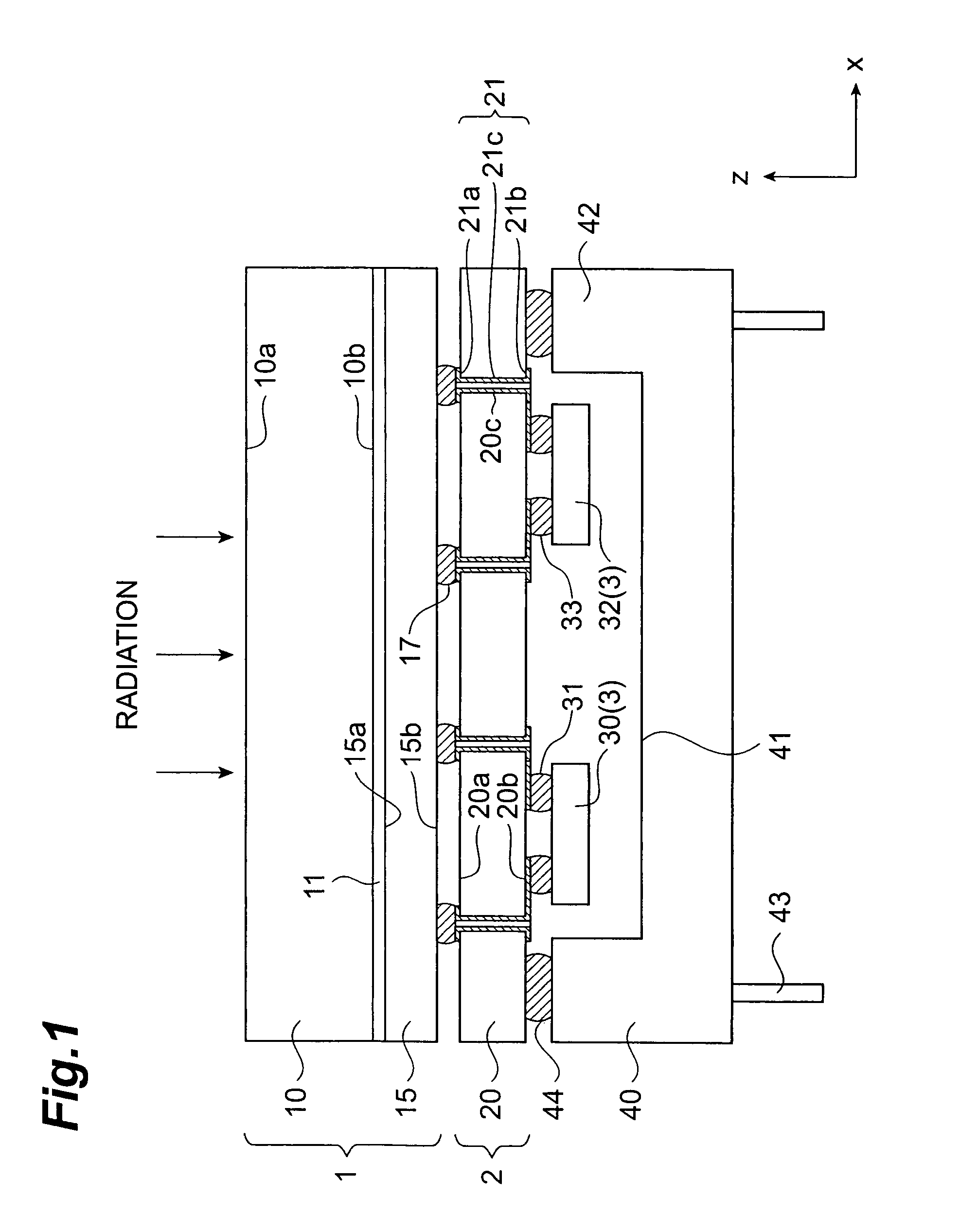 Radioactive ray detector