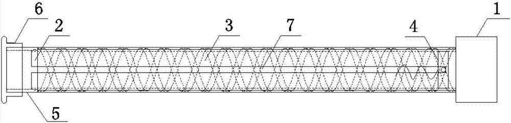 Adjustable stone needle smoke control suspended moxibustion cylinder and operation method