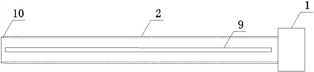 Adjustable stone needle smoke control suspended moxibustion cylinder and operation method