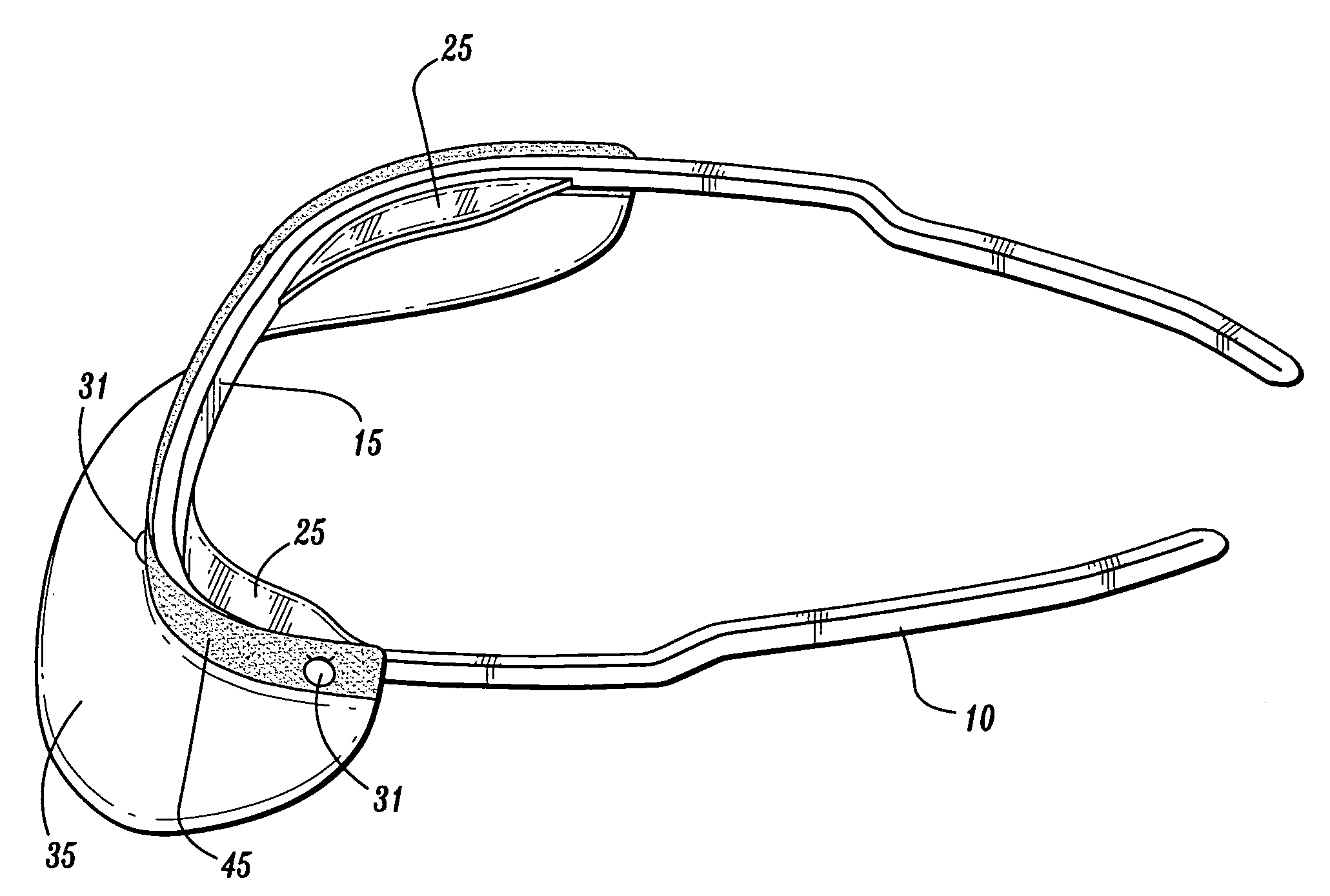 Protective eyewear for healthcare providers