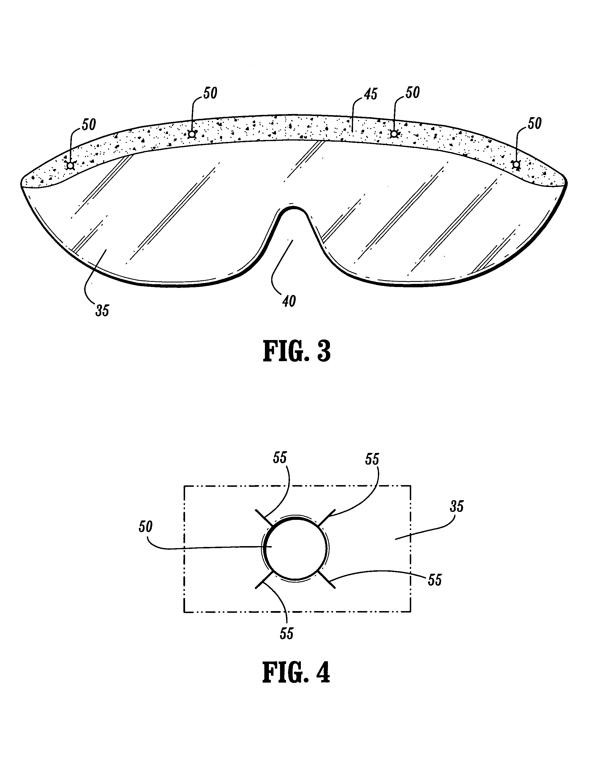 Protective eyewear for healthcare providers