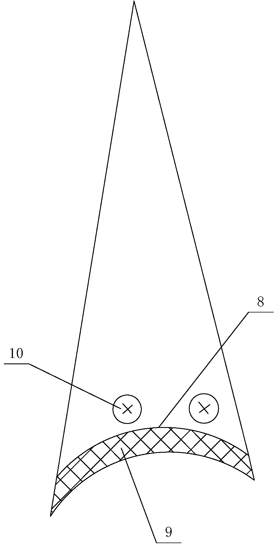 Ink separating device for rainbow printing