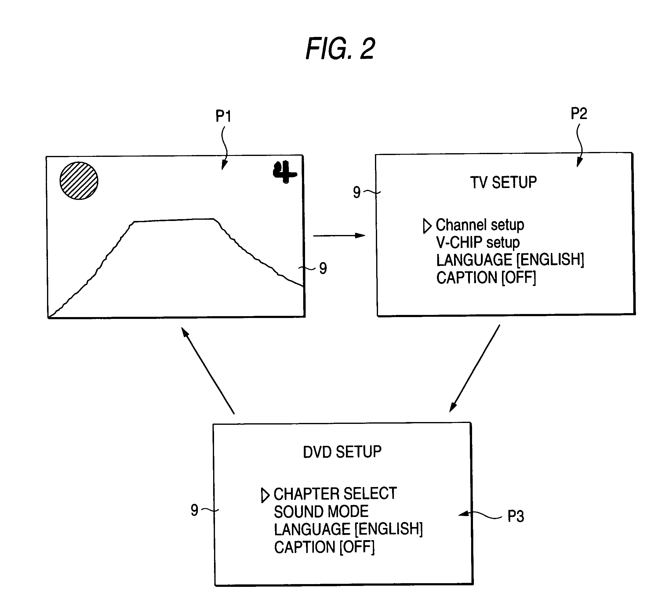 Video display device including video device