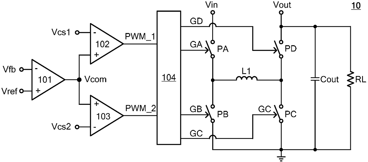 Buck-boost switch circuit and its control method