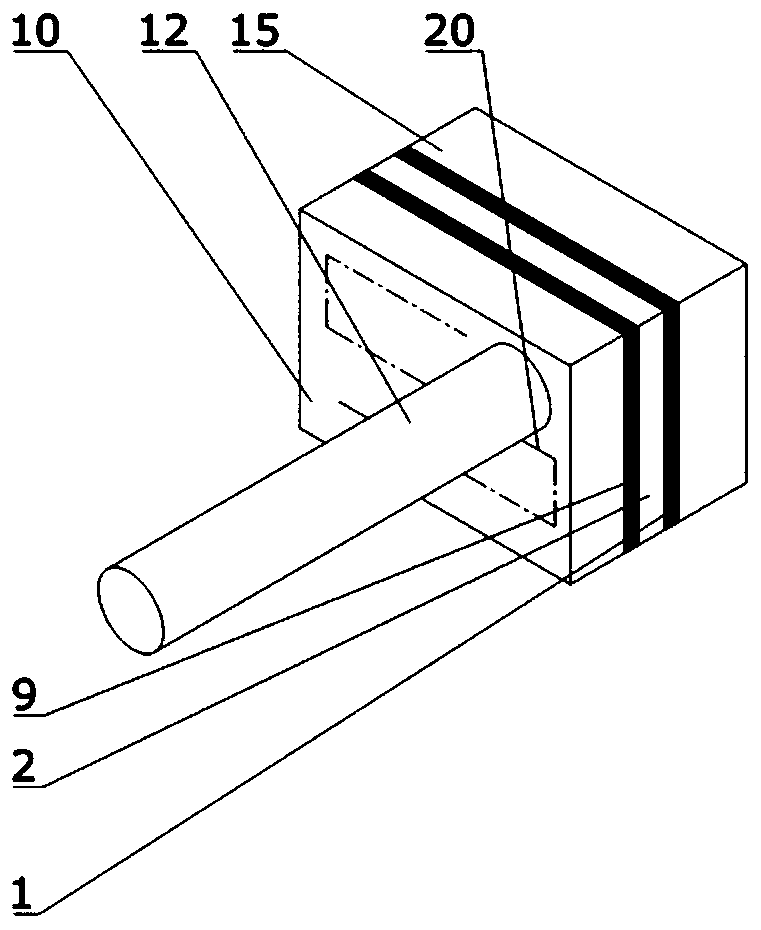 3D printing method based on laser cladding and laser shock