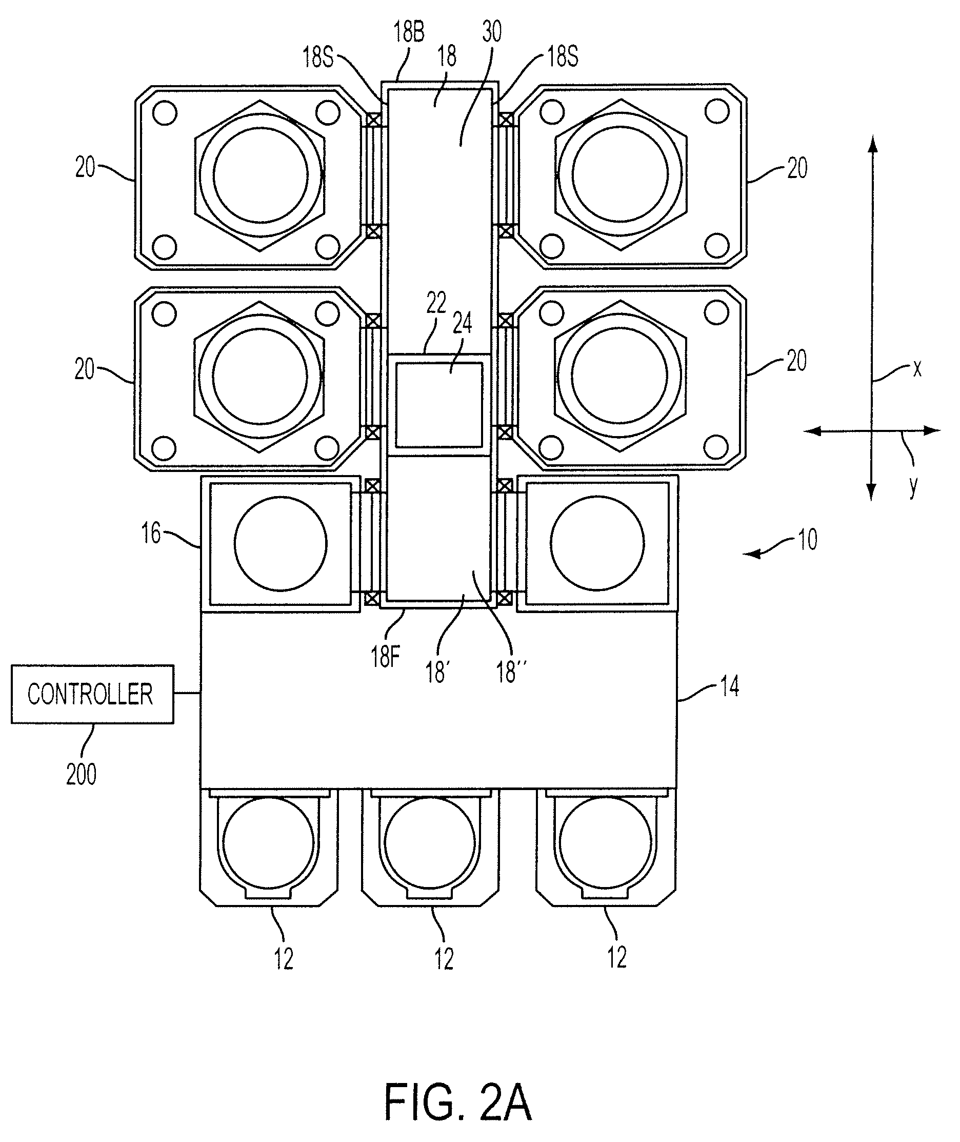 Commutation of an electromagnetic propulsion and guidance system