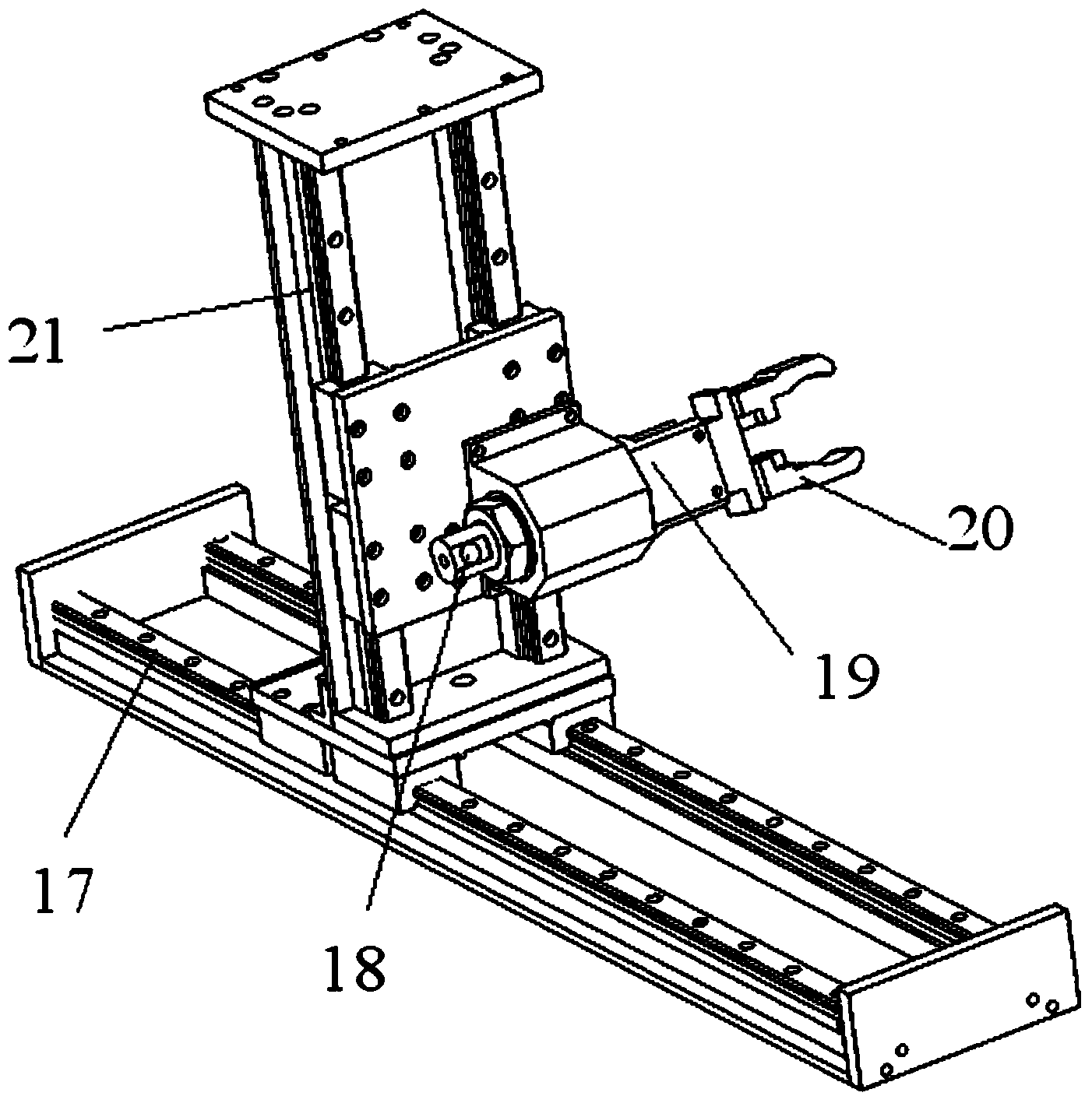 Automatic robotic graphite deep-processed product sintering line