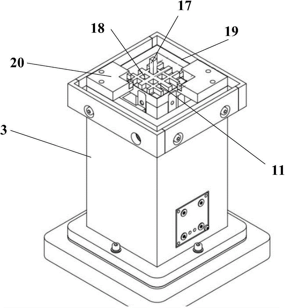 Light guide test device