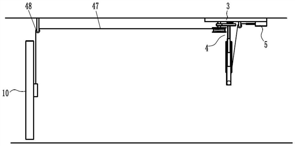 A device for opening a building evacuation door