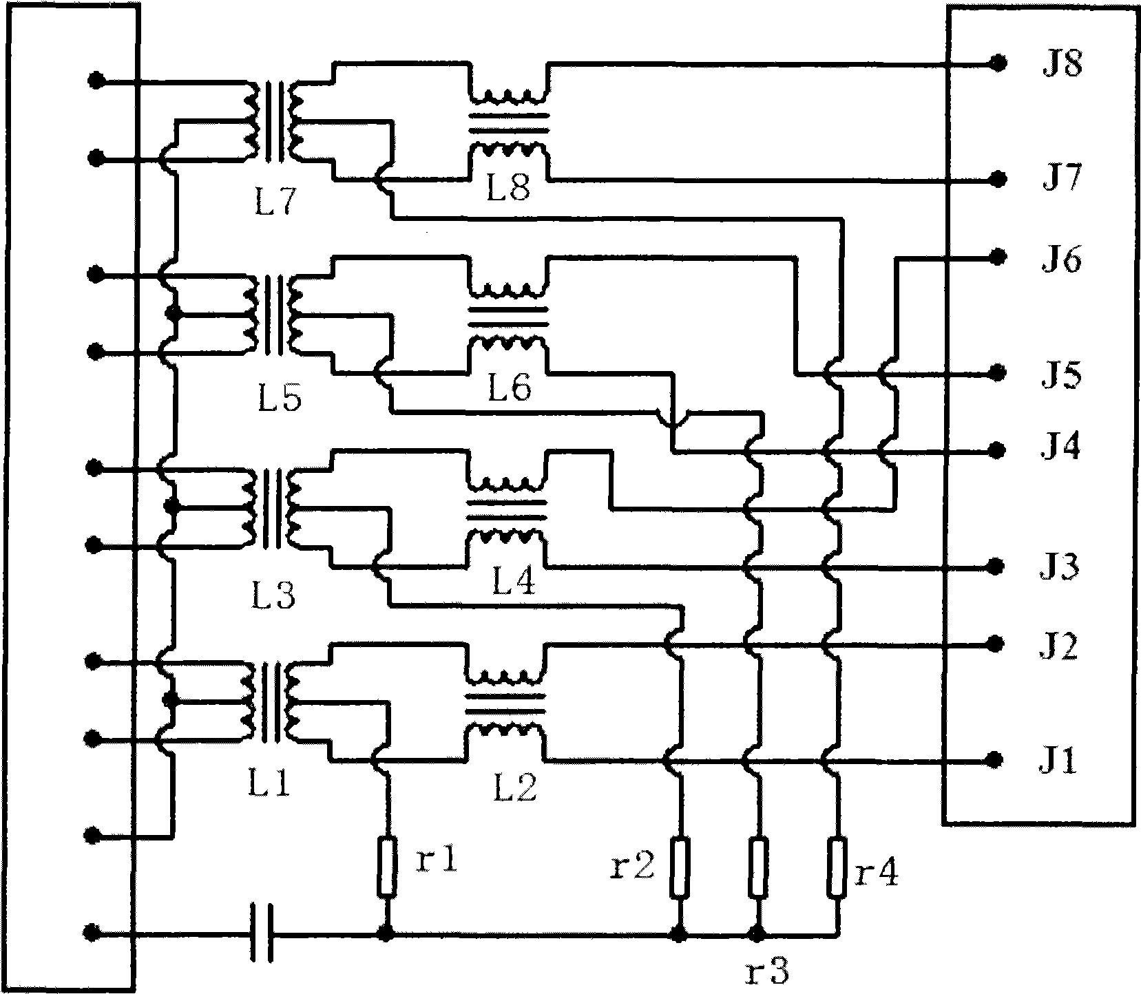 Theftproof method using network isolation transformer characteristics in network equipment