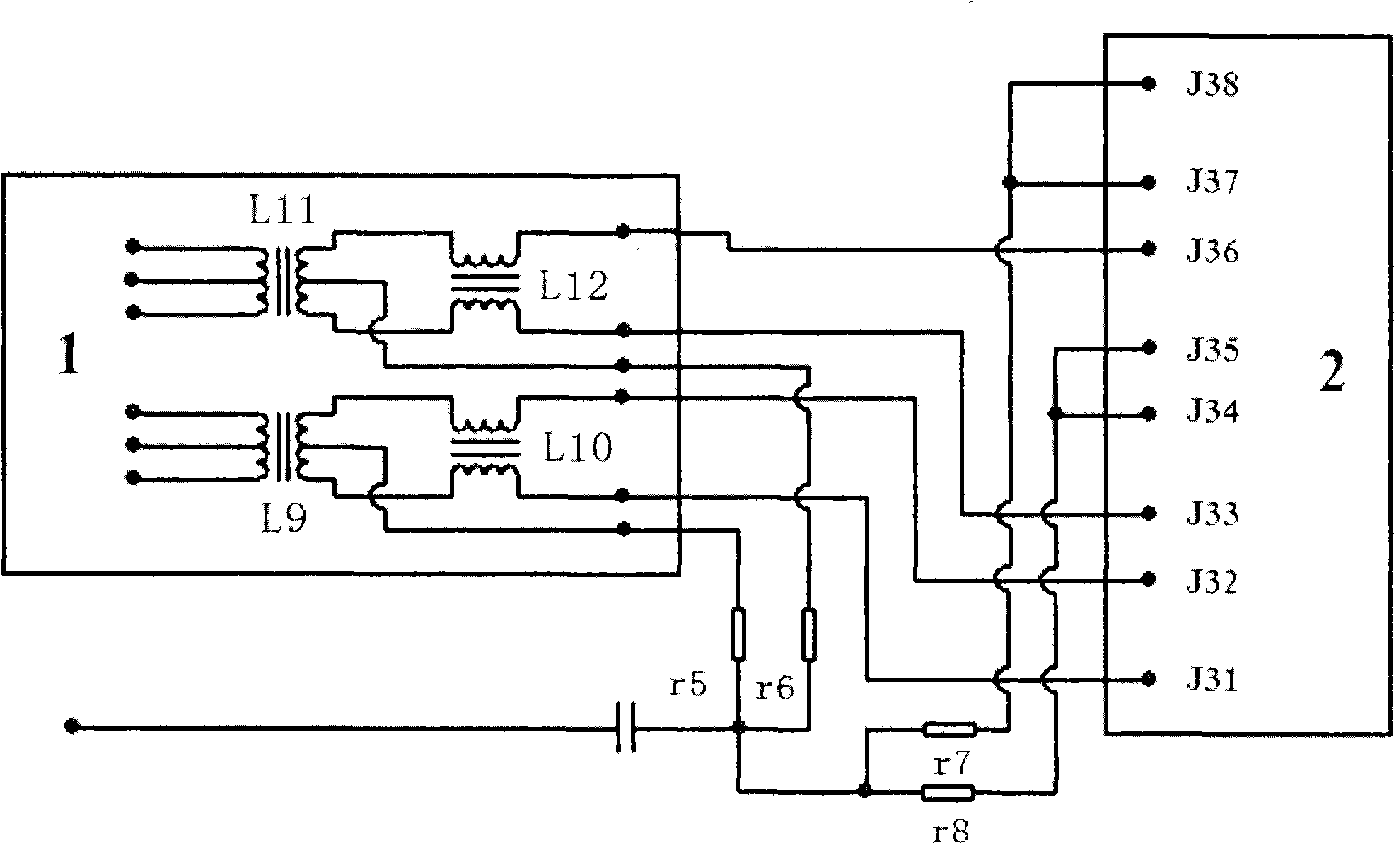 Theftproof method using network isolation transformer characteristics in network equipment