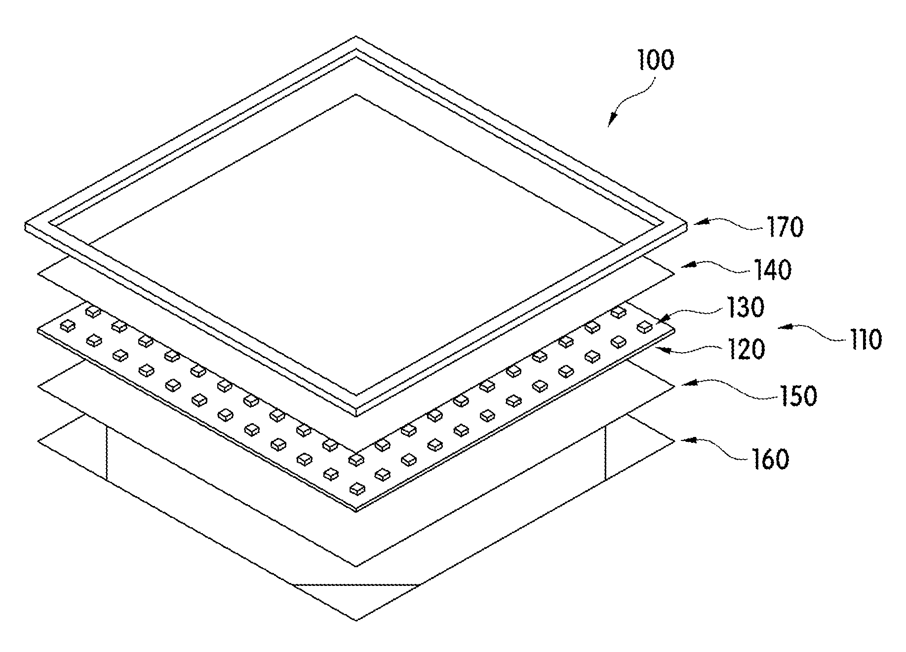 Flexible LED light source panel, and flexible LED lighting device for taking image by using the same panel