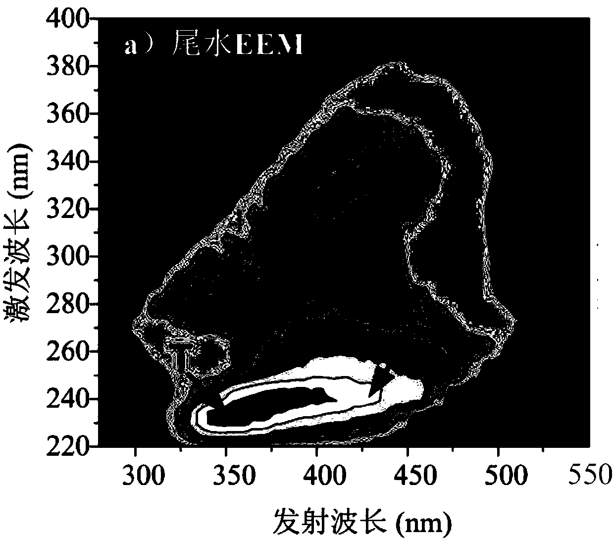 Real-time monitoring method and real-time monitoring system for tail water discharge of sewage plant based on fluorescent watermark